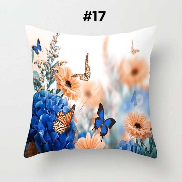 18 x18 " 4 pcsThrow Pillow Covers Soft linen Cotton - Picture 15 of 16